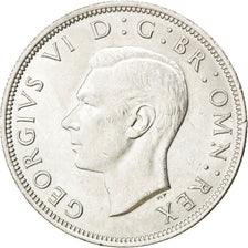 Great Britain, 1/2 Crown, 1946, KM #856, MS(60-62), Silver, 32.3, 14.09