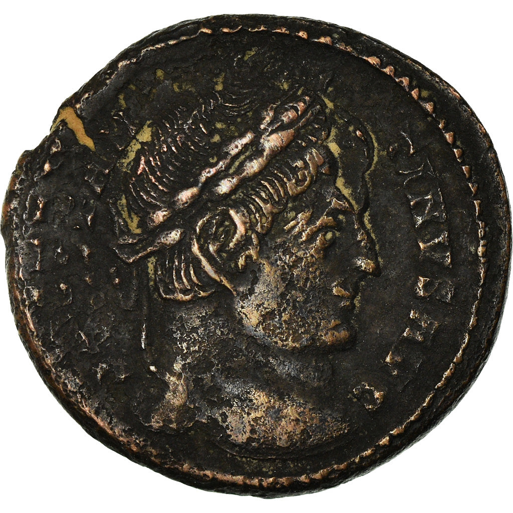 Moneta, Constantine I, Nummus, 323, Lyon, BB, Rame, RIC:214