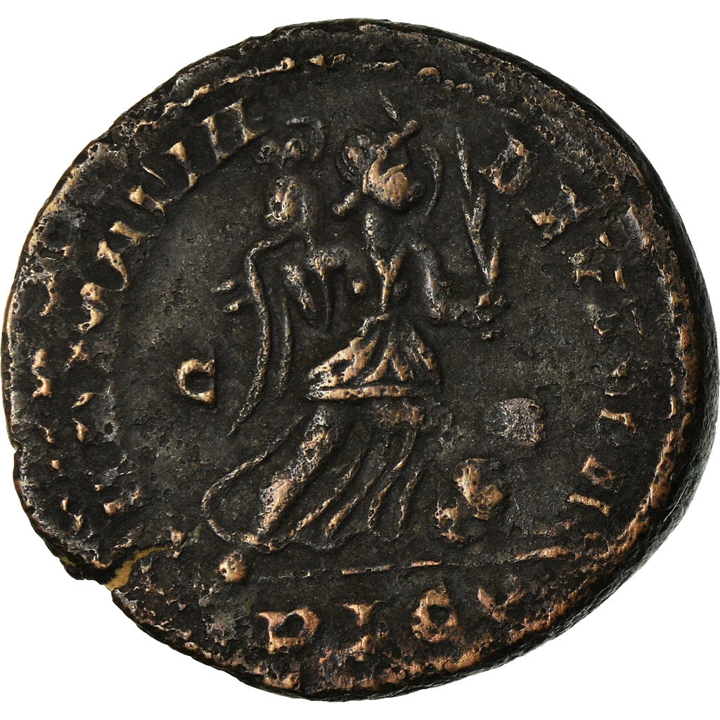 Moneta, Constantine I, Nummus, 323, Lyon, BB, Rame, RIC:214