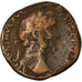 Coin, Antoninus Pius, Sestertius, 155-156, Roma, VF(20-25), Bronze