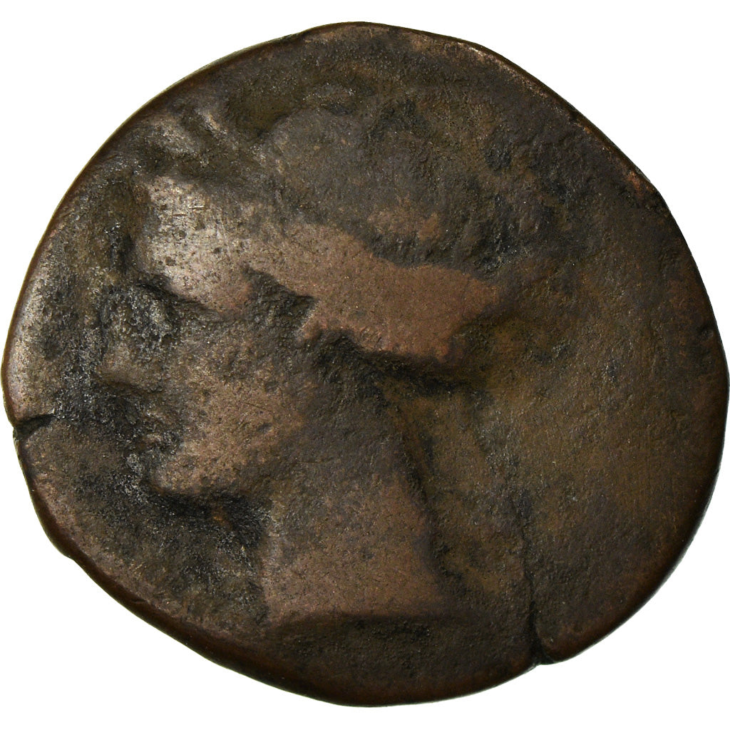 Coin, Zeugitana, Shekel, 300-264 BC, Carthage, VF(20-25), Copper