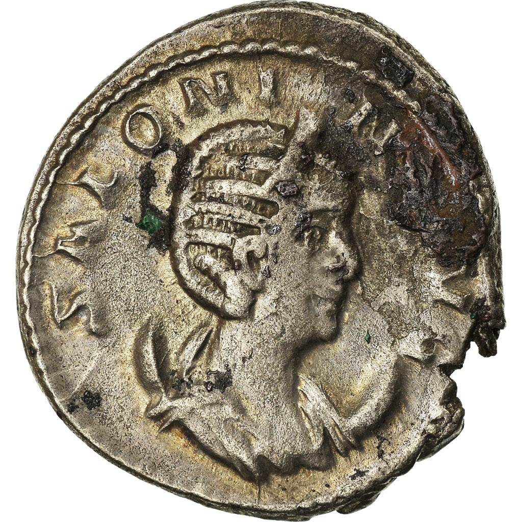 Coin, Salonina, Antoninianus, 257-258, Trier, EF(40-45), Billon