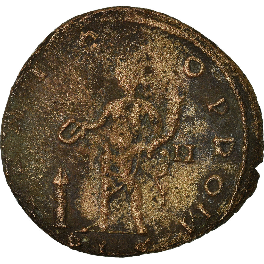 Coin, Maximianus, Follis, 308-309, Lyon, VF(20-25), Copper