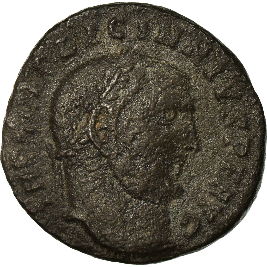 Moneta, Licinius I, Follis, 312, Antioch, MB+, Rame