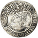 Moneda, Gran Bretaña, Henry VIII, Half Groat, Canterbury, BC+, Plata