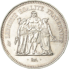 Moneta, Francia, Hercule, 50 Francs, 1974, Paris, SPL, Argento, KM:941.1