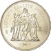 Coin, France, Hercule, 50 Francs, 1975, Paris, AU(55-58), Silver, KM:941.1