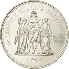 Monnaie, France, Hercule, 50 Francs, 1975, Paris, SUP+, Argent, Gadoury:882