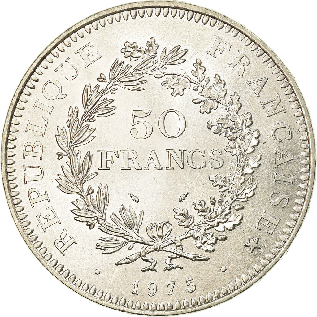 Monnaie, France, Hercule, 50 Francs, 1975, Paris, SUP+, Argent, Gadoury:882