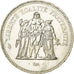 Monnaie, France, Hercule, 50 Francs, 1978, Paris, SUP, Argent, Gadoury:882