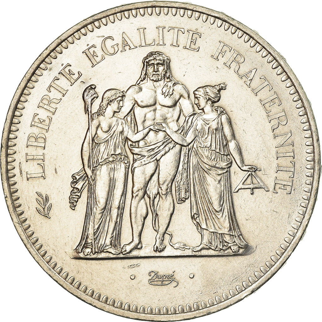 Monnaie, France, Hercule, 50 Francs, 1978, Paris, SUP, Argent, Gadoury:882