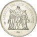 Coin, France, Hercule, 50 Francs, 1978, Paris, MS(63), Silver, KM:941.1
