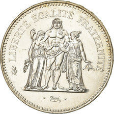 Coin, France, Hercule, 50 Francs, 1979, Paris, AU(55-58), Silver, KM:941.1