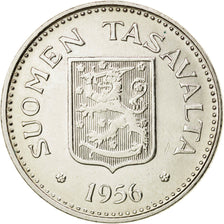 FINLAND, 200 Markkaa, 1956, KM #42, AU(50-53), Silver, 27.5, 8.25