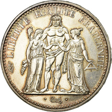 Münze, Frankreich, Hercule, 10 Francs, 1965, Paris, VZ, Silber, KM:932