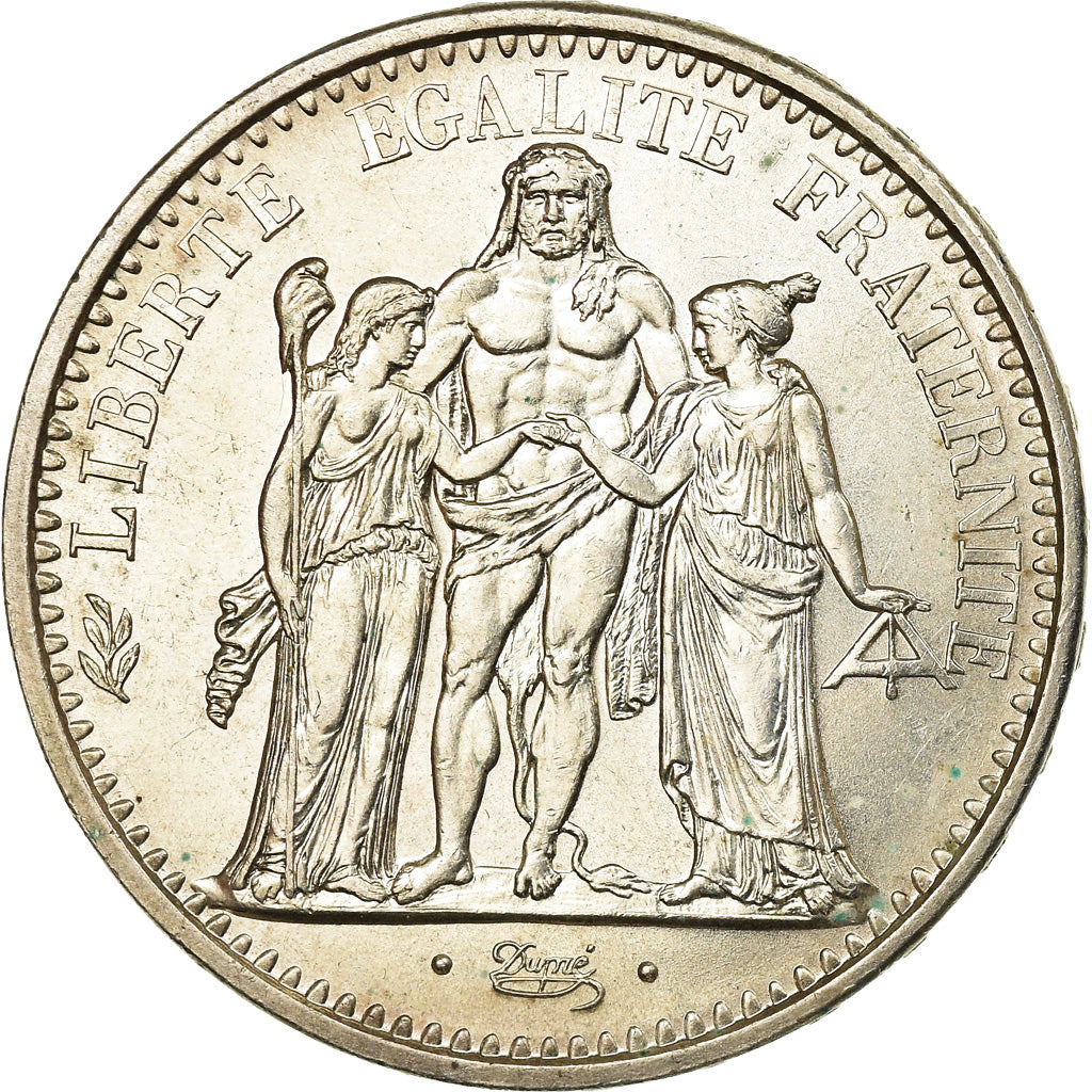 Coin, France, Hercule, 10 Francs, 1965, Paris, AU(55-58), Silver, KM:932