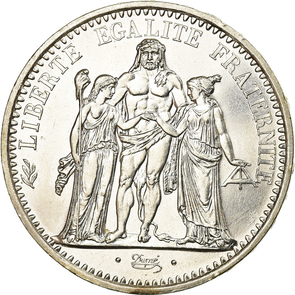 Coin, France, Hercule, 10 Francs, 1966, Paris, MS(63), Silver, KM:932
