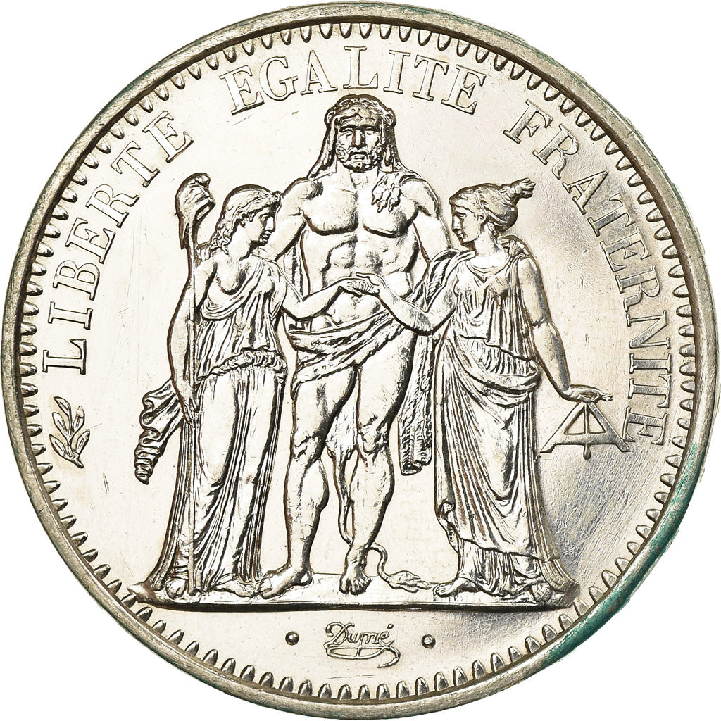 Coin, France, Hercule, 10 Francs, 1967, Paris, AU(55-58), Silver, KM:932