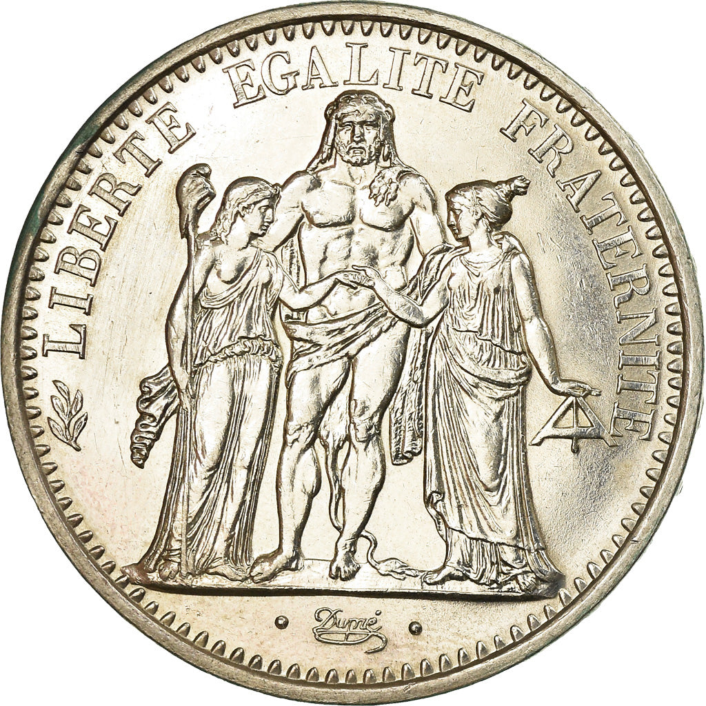 Coin, France, Hercule, 10 Francs, 1968, Paris, AU(55-58), Silver, KM:932
