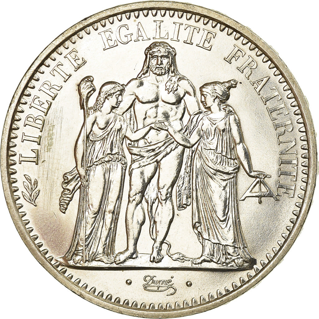 Coin, France, Hercule, 10 Francs, 1971, Paris, AU(55-58), Silver, KM:932