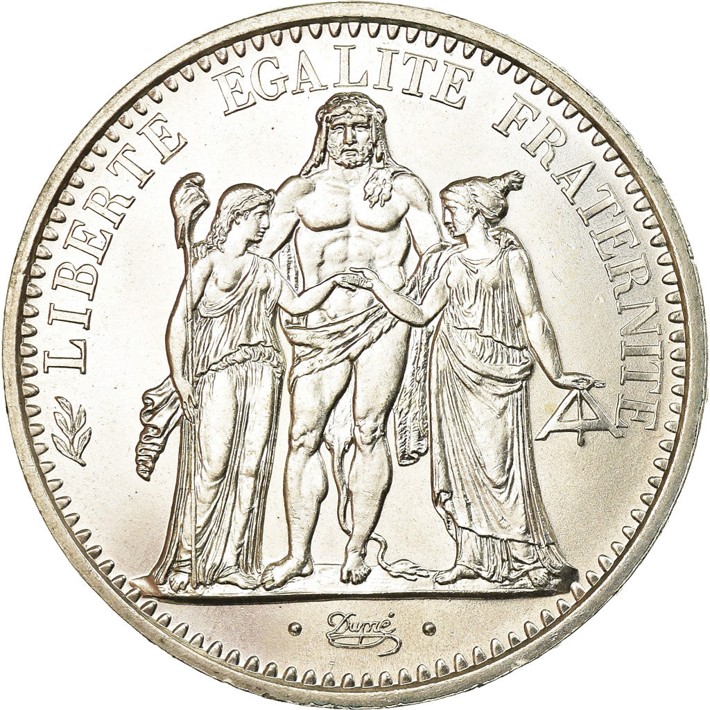 Coin, France, Hercule, 10 Francs, 1971, Paris, MS(60-62), Silver, KM:932