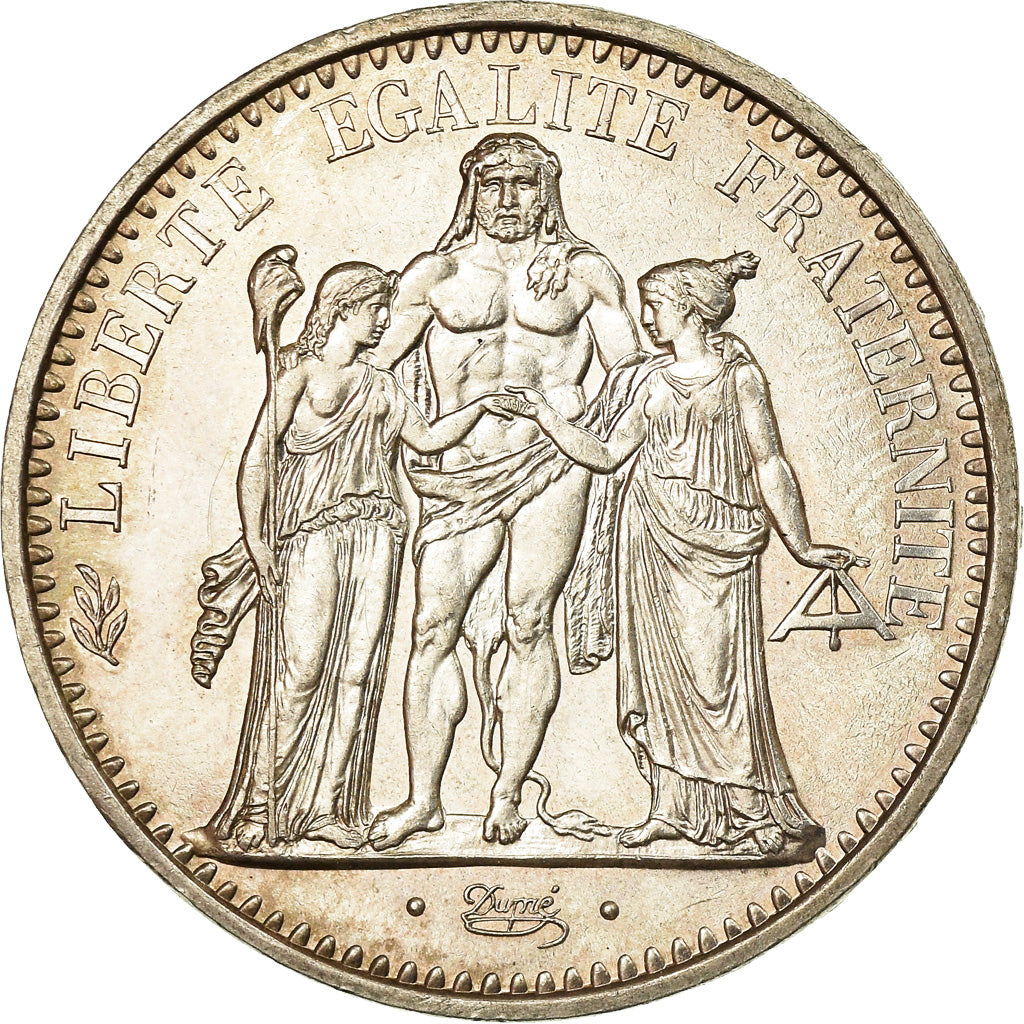 Coin, France, Hercule, 10 Francs, 1971, Paris, MS(63), Silver, KM:932
