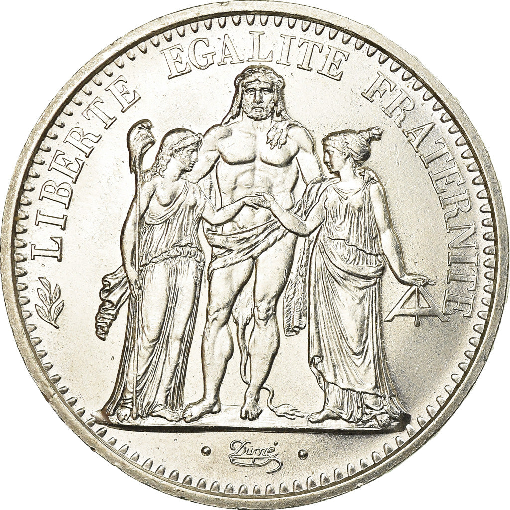 Coin, France, Hercule, 10 Francs, 1973, Paris, MS(60-62), Silver, KM:932