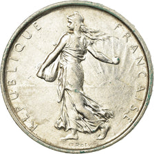 Münze, Frankreich, Semeuse, 5 Francs, 1968, SS+, Silber, KM:926, Gadoury:770