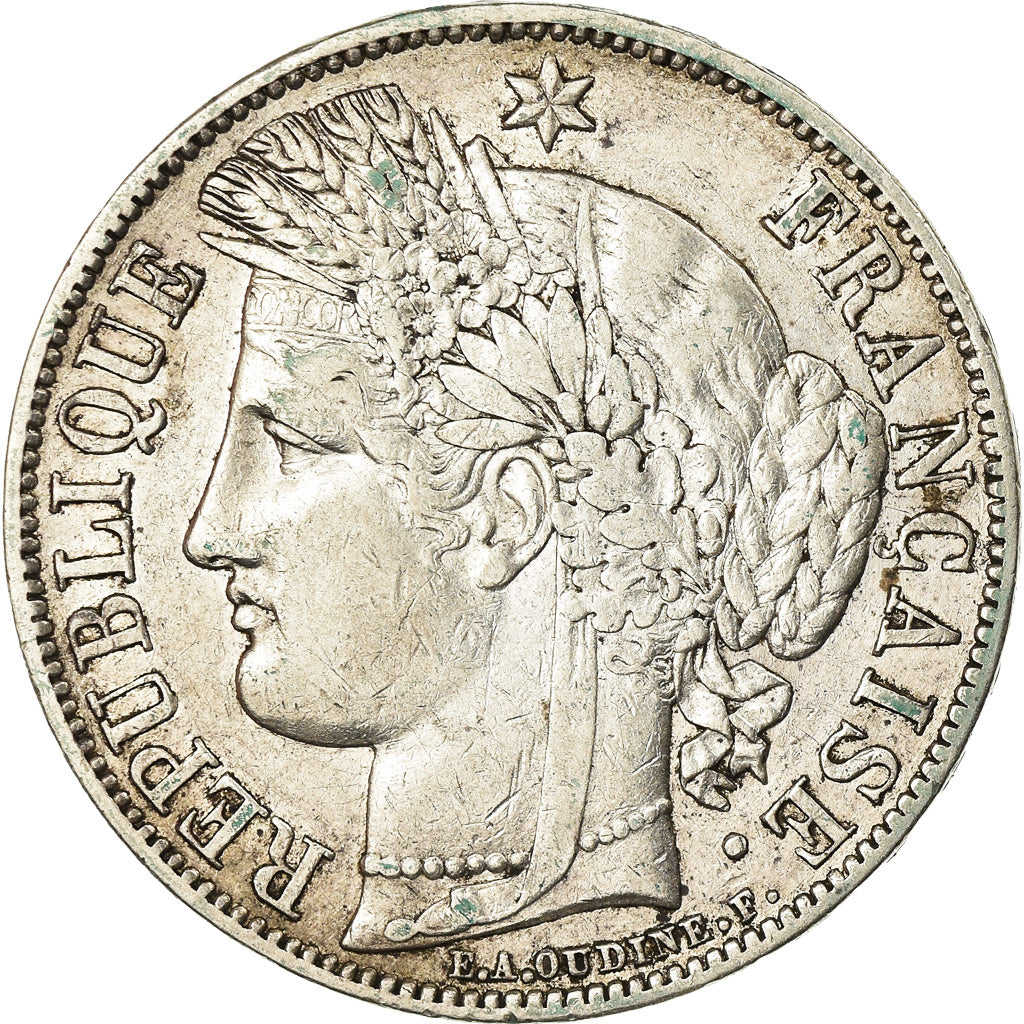 Monnaie, France, Cérès, 5 Francs, 1851, Paris, TTB, Argent, Gadoury:719