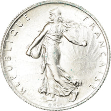 Coin, France, Semeuse, 2 Francs, 1916, Paris, AU(55-58), Silver, KM:845.1