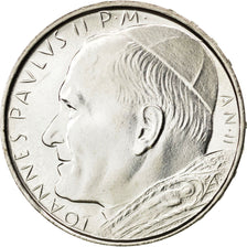 VATICAN CITY, 500 Lire, 1980, KM #148, MS(63), Silver, 29.3, 10.98