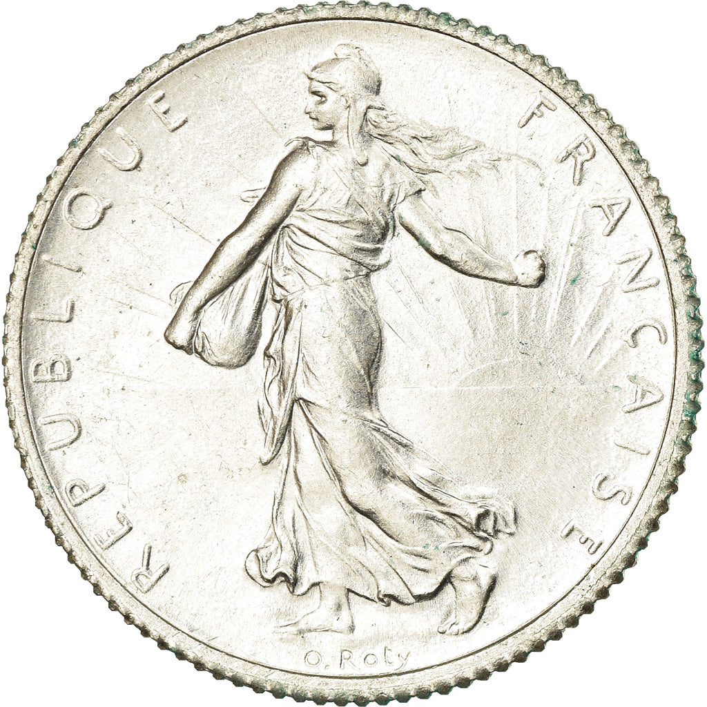 Münze, Frankreich, Semeuse, Franc, 1917, Paris, VZ+, Silber, KM:844.1
