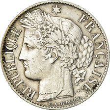 Coin, France, Cérès, Franc, 1888, Paris, AU(50-53), Silver, KM:822.1