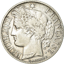 Coin, France, Cérès, Franc, 1895, Paris, EF(40-45), Silver, KM:822.1