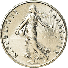 Coin, France, Semeuse, 1/2 Franc, 1976, Paris, MS(65-70), Nickel, KM:931.1