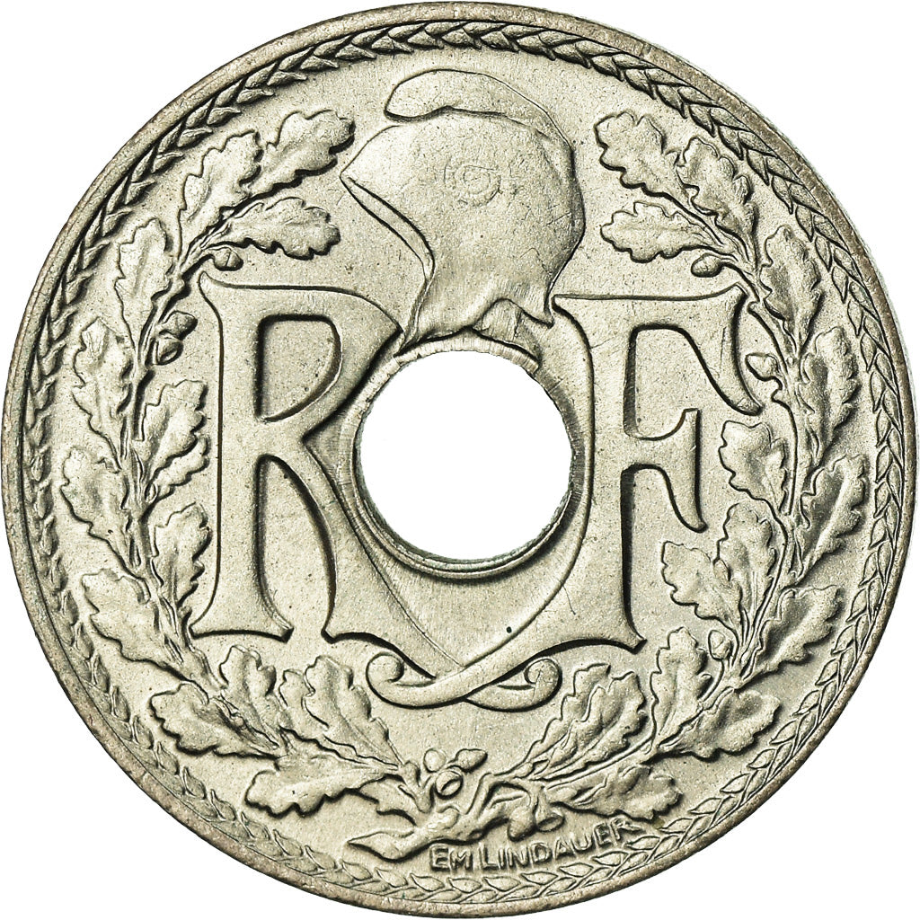 Coin, France, Lindauer, 10 Centimes, 1938, Paris, MS(63), Copper-nickel