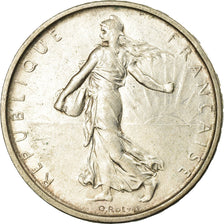 Coin, France, Semeuse, 5 Francs, 1961, Paris, AU(50-53), Silver, KM:926