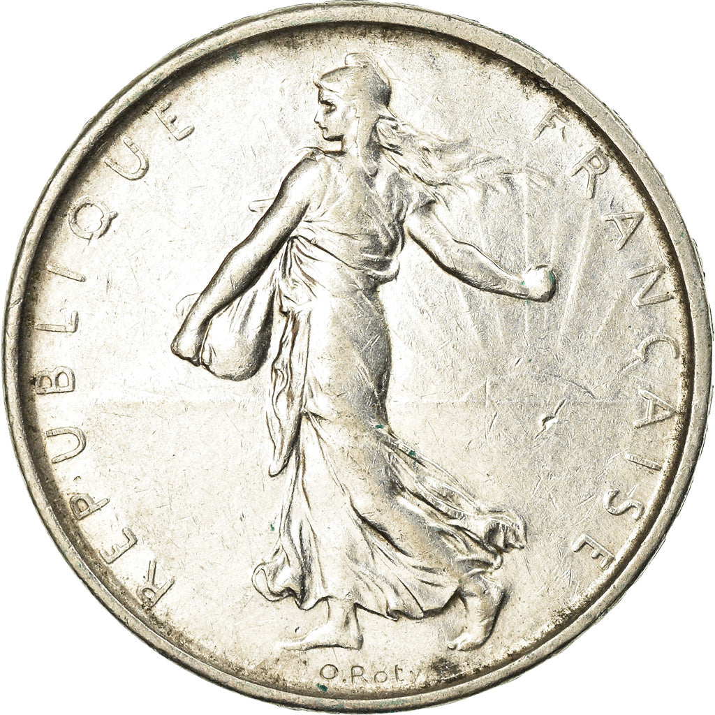 Coin, France, Semeuse, 5 Francs, 1961, Paris, AU(50-53), Silver, KM:926