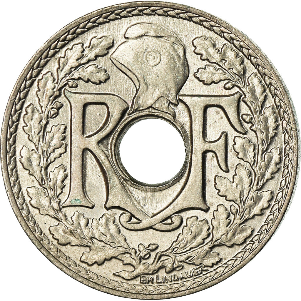 Moneta, Francia, Lindauer, 5 Centimes, 1932, Paris, SPL-, Rame-nichel, KM:875