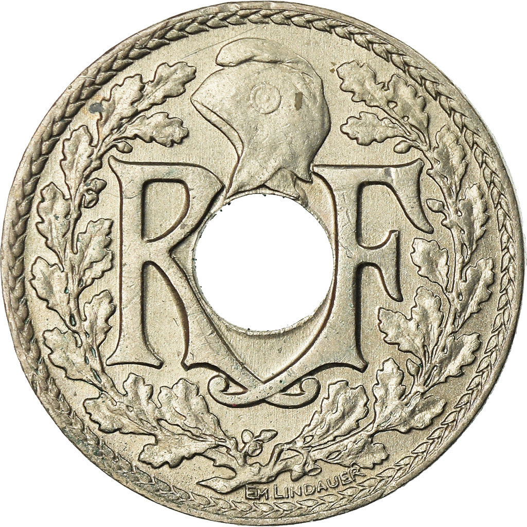 Monnaie, France, Lindauer, 5 Centimes, 1934, Paris, SUP, Copper-nickel