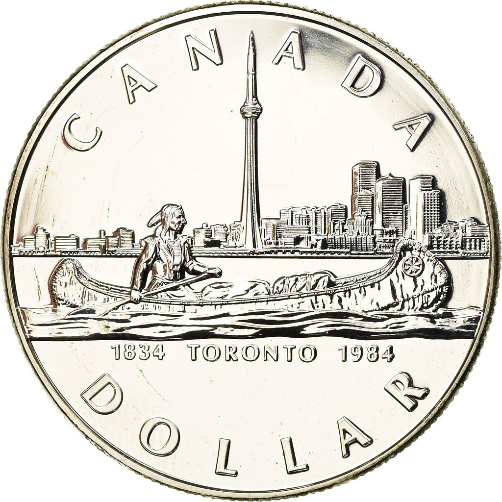 Coin, Canada, Elizabeth II, Dollar, 1984, Royal Canadian Mint, Ottawa, MS(64)