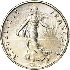 Coin, France, Semeuse, 1/2 Franc, 1974, Paris, MS(65-70), Nickel, KM:931.1