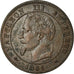 Munten, Frankrijk, Napoleon III, Napoléon III, 2 Centimes, 1861, Paris, ZF+