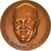 Francja, Medal, Khrouchtchev à Paris, Politics, 1960, AU(55-58), Bronze