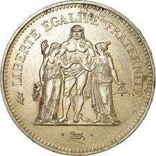 Coin, France, Hercule, 50 Francs, 1974, Paris, AU(55-58), Silver, KM:941.1