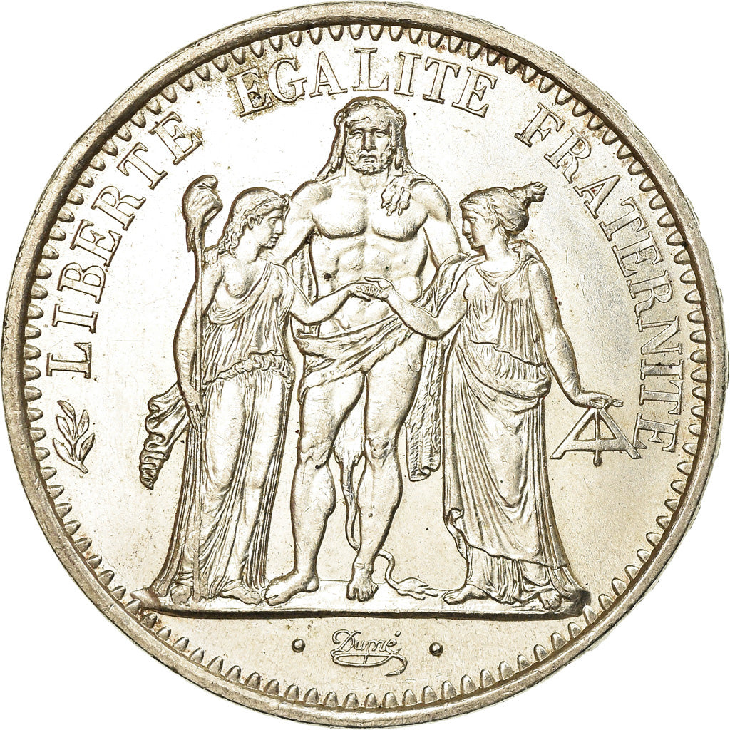 Coin, France, Hercule, 10 Francs, 1966, Paris, AU(55-58), Silver, KM:932