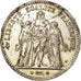 Coin, France, Hercule, 5 Francs, 1874, Paris, EF(40-45), Silver, KM:820.1