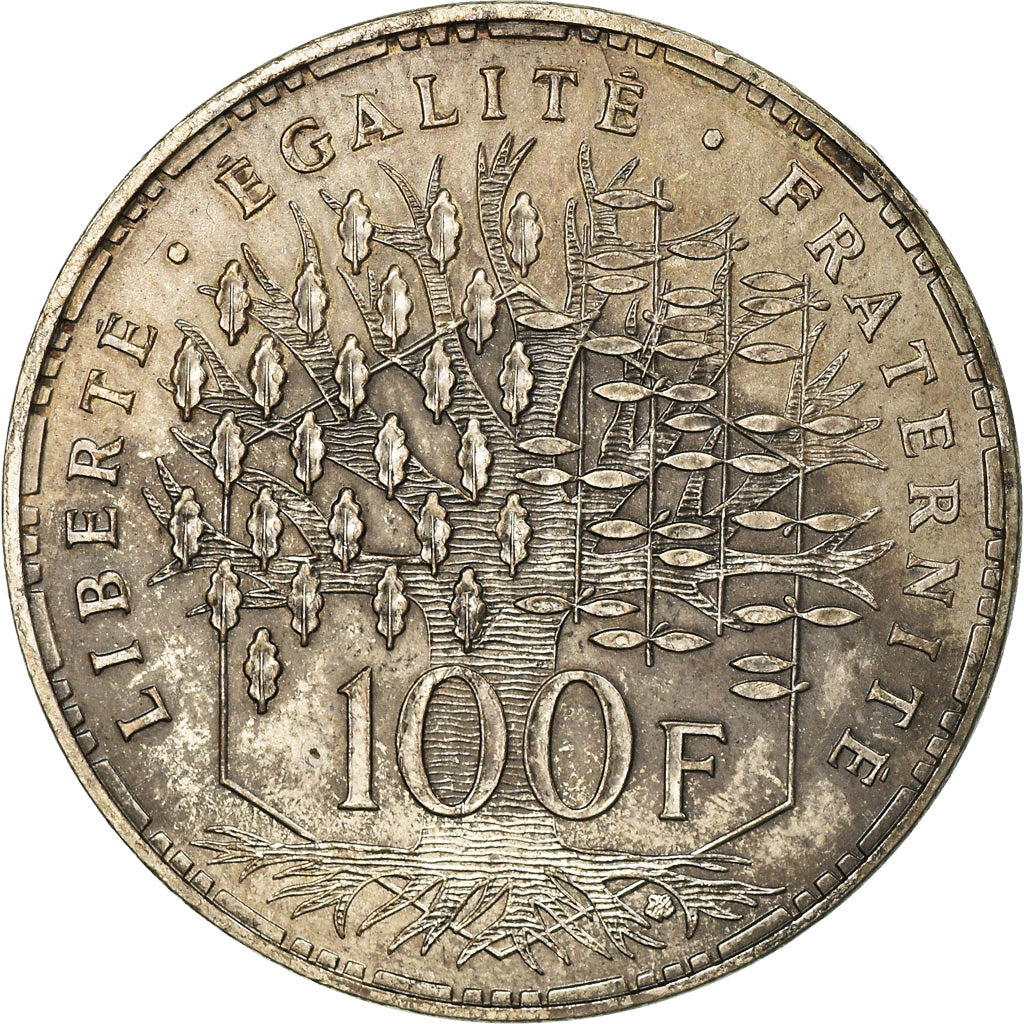 Münze, Frankreich, Panthéon, 100 Francs, 1982, Paris, SS, Silber, KM:951.1