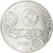 PORTUGAL, 10 Euro, 2010, Lisbon, KM #803, MS(63), Silver, 40, 26.87