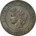 Coin, France, Cérès, 5 Centimes, 1897, Paris, EF(40-45), Bronze, KM:821.1